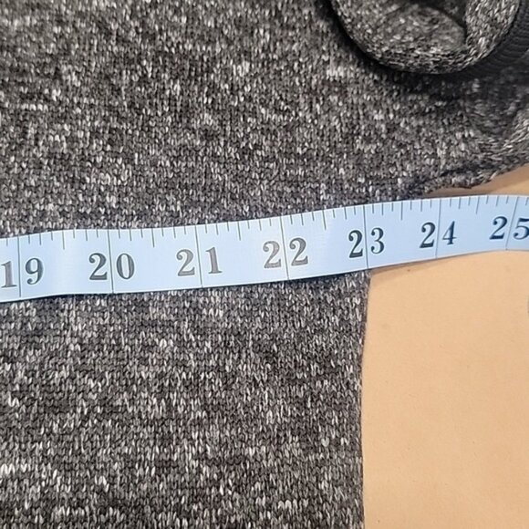 Banana Republic, Size M, Open Cardigan Jacket.  Gray with Black Trim, EUC - Picture 7 of 9